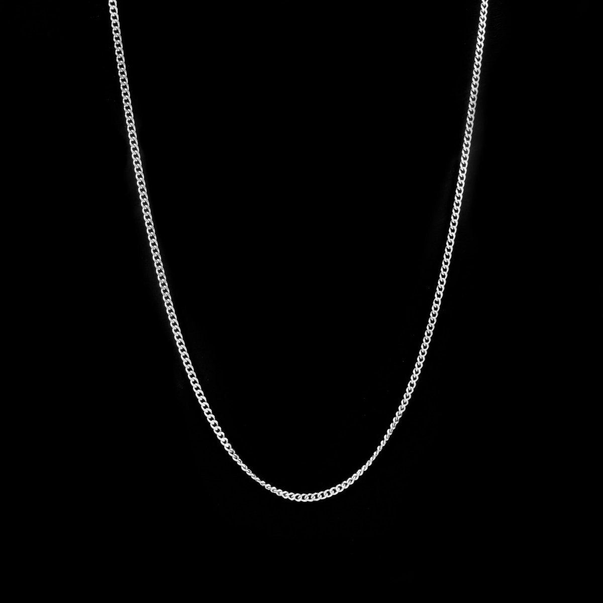 Micro Miami Cuban Chain 3mm - White Gold