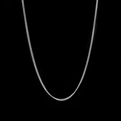 Micro Miami Cuban Chain 3mm - White Gold