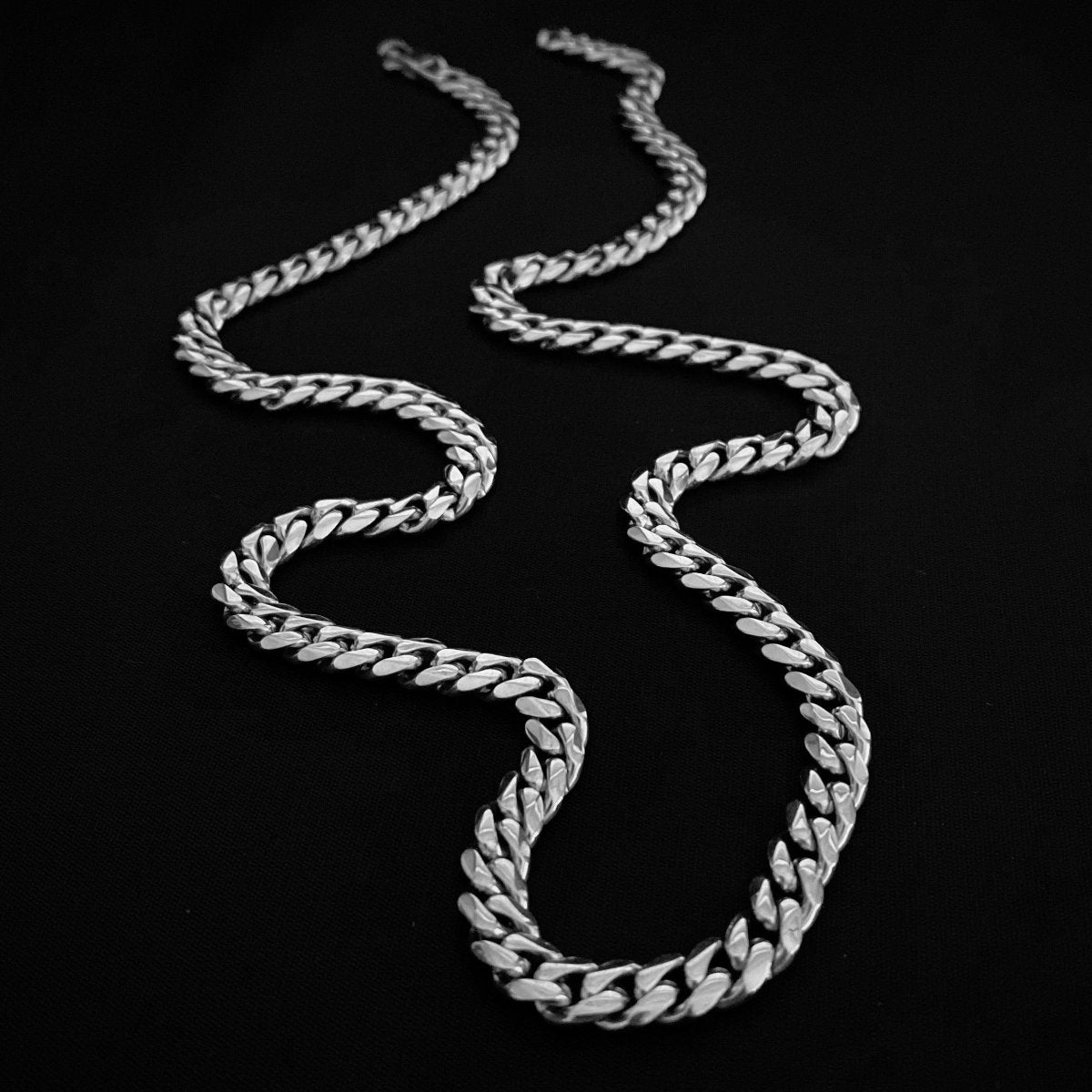 Miami Cuban Chain 6mm - White Gold