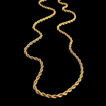 Rope Chain 2mm - Yellow Gold