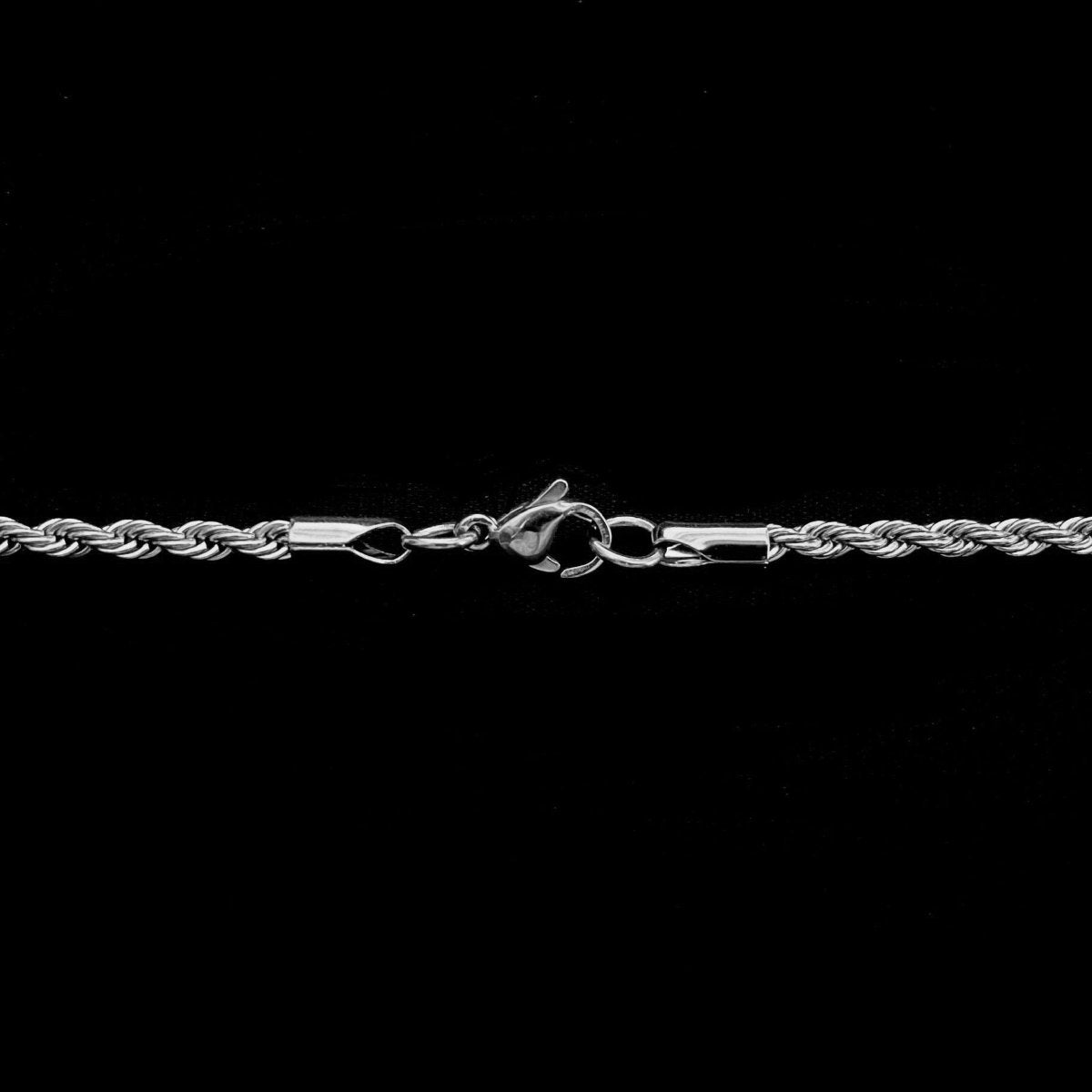 Rope Chain 2mm - White Gold