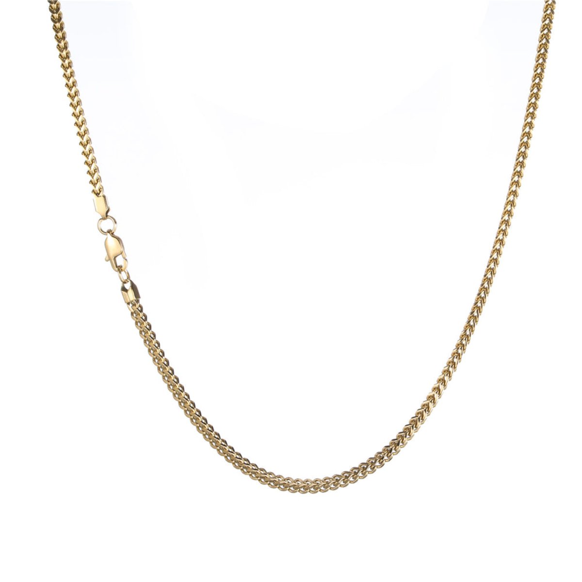 Franco Chain 3mm - Yellow Gold