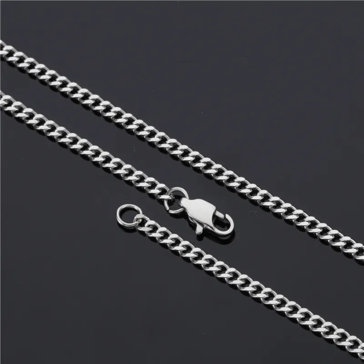 Micro Miami Cuban Chain 3mm - White Gold